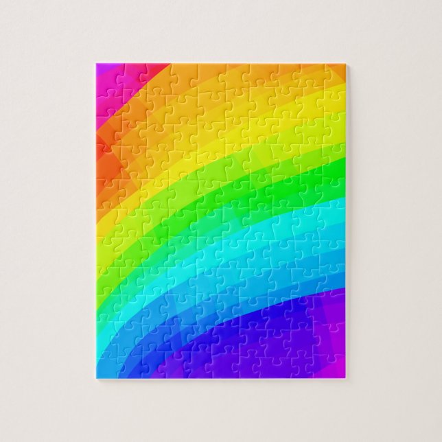 Helles Rainbow-Fun und herausforderndes Puzzle (Vertikal)
