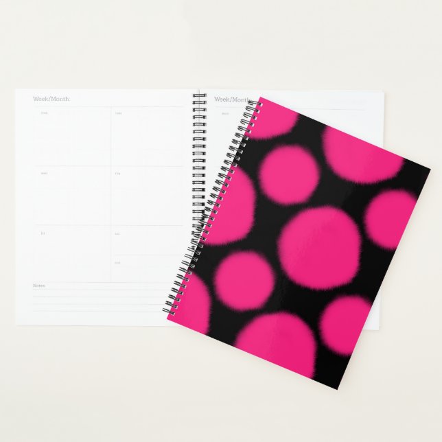 Helles rosa Muster Planer (Anzeige)