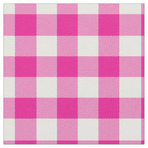 Helles Rosa und Weiß Gingham Karo