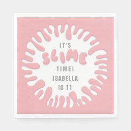 Helles Rose Rosa Party Serviette