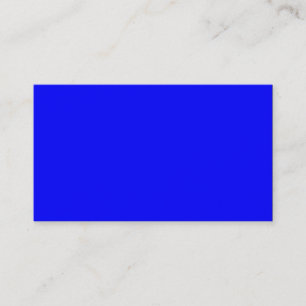 Helles Royal Blue Solid Trend - Hintergrund Visitenkarte