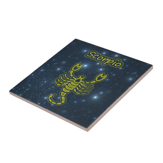 Helles Scorpio Fliese (Seite)