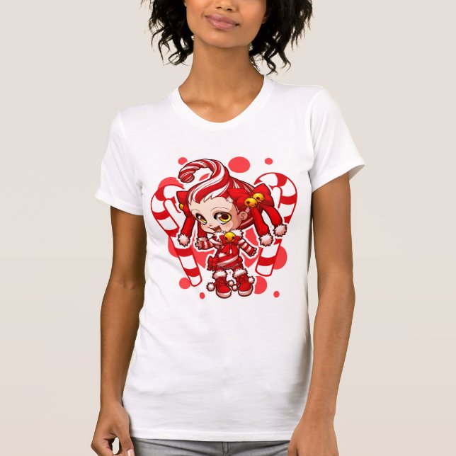 helles Shirt Candycane-Chan (Vorderseite)