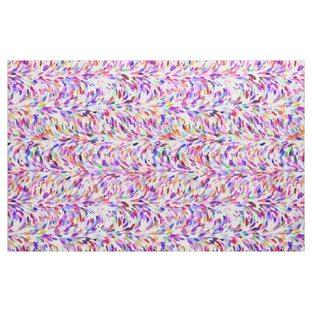 Helles Sommerfarbenmuster Spritzer Stoff (Fat Quarter (45,7 x 55,9 cm))