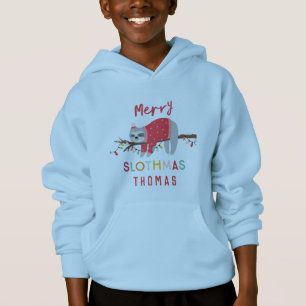 Helles Spaß-Trägheit Weihnachten Hoodie