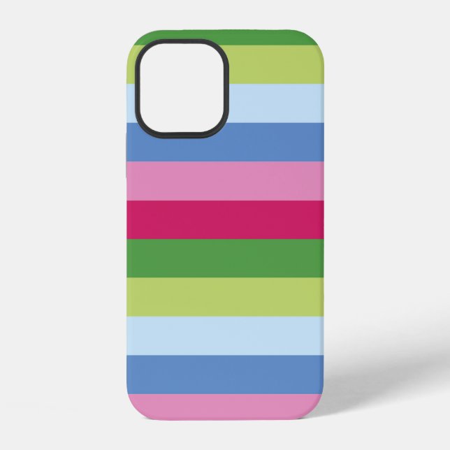 Helles Stripe Tough Case-Mate iPhone Case Hülle (Rückseite)