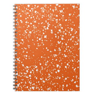 Helles Tangerine-Marmor-Notizbuch Notizblock