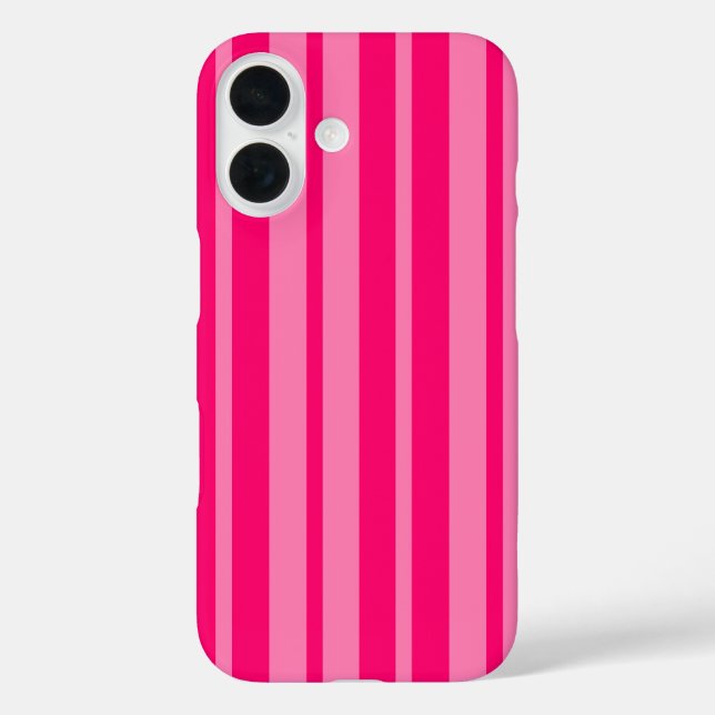 Helles und Hot Pink Stilelemente Design Case-Mate iPhone Hülle (Rückseite)