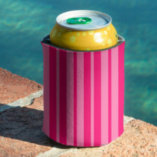 Helles und Hot Pink Stilelemente Design Dosenkühler