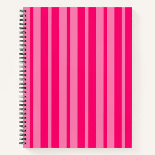 Helles und Hot Pink Stilelemente Design Notizbuch