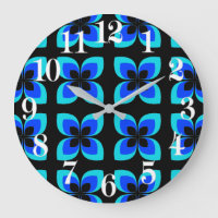 Helles, zweifarbiges Muster der blauen Blume