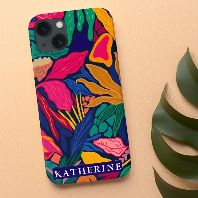 Hellfarbene abstrakte Blüte |Trendy giry Case-Mate iPhone Hülle (Von Creator hochgeladen)