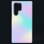 Hellfarbener holografischer Hintergrund Samsung Galaxy Hülle<br><div class="desc">Bild von pastellfarbenen holografischen Hintergrund modernen irideszierenden Design.</div>
