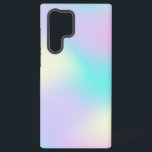 Hellfarbener holografischer Hintergrund Samsung Galaxy Hülle<br><div class="desc">Bild von pastellfarbenen holografischen Hintergrund modernen irideszierenden Design.</div>