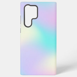 Hellfarbener holografischer Hintergrund Samsung Galaxy Hülle