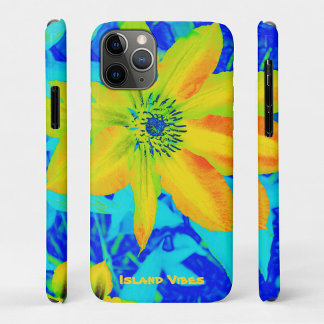 Hellfarbige gelborange Blume Personalisiert Case-Mate iPhone Hülle
