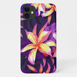 Hellfarbige tropische Blume Case-Mate iPhone Hülle