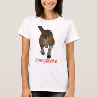 Hellfarbiges Kleid - küssen Sie meinen Dachshund T-Shirt