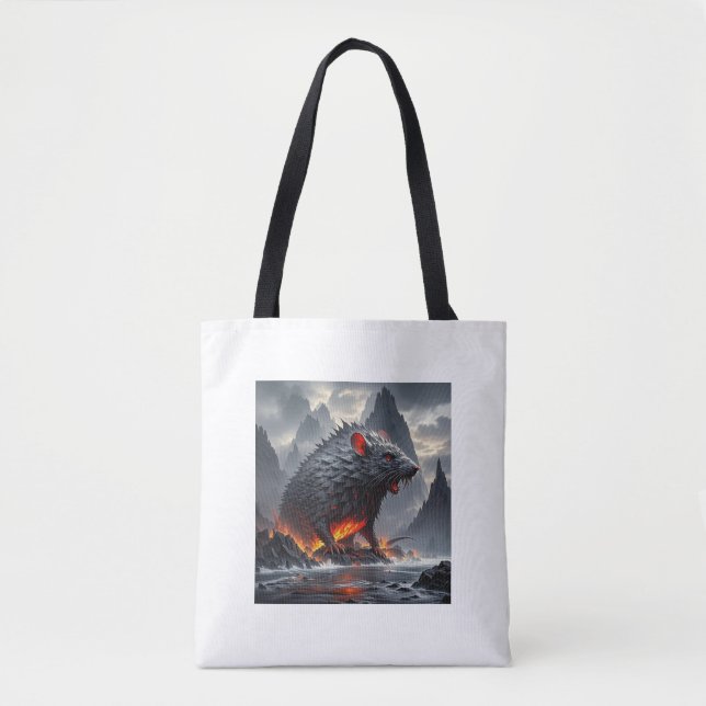 Hellfire Rodent Tote Bag (Vorderseite)