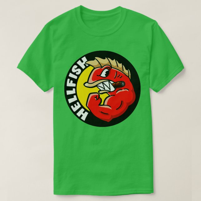 HELLFISH Pocket T-Shirt (Design vorne)