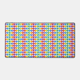 HELLFKÖRPER DES RAINBOW VALENTINE SCHREIBTISCHUNTERLAGE