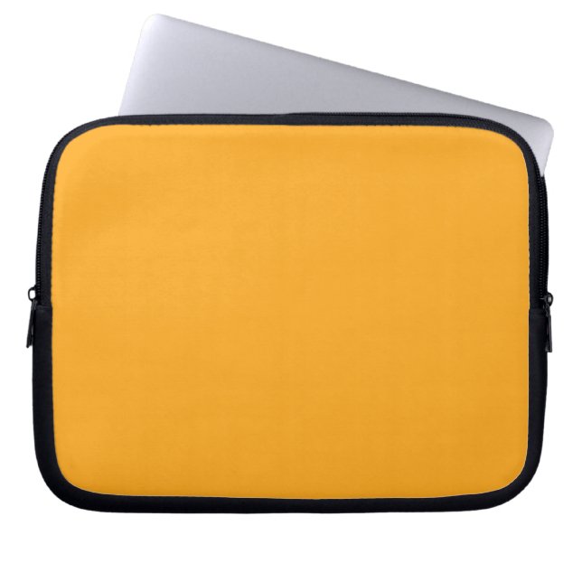 Hellgelb (Crayola) (feste Farbe) Laptopschutzhülle (Vorderseite)