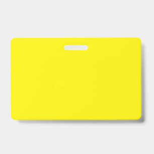Hellgelb #FFF3000, Bananengelb Ausweis