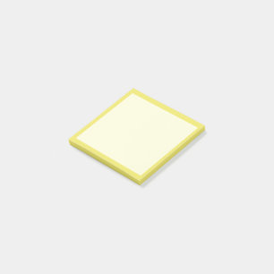 Hellgelb Schlicht Post-it Klebezettel