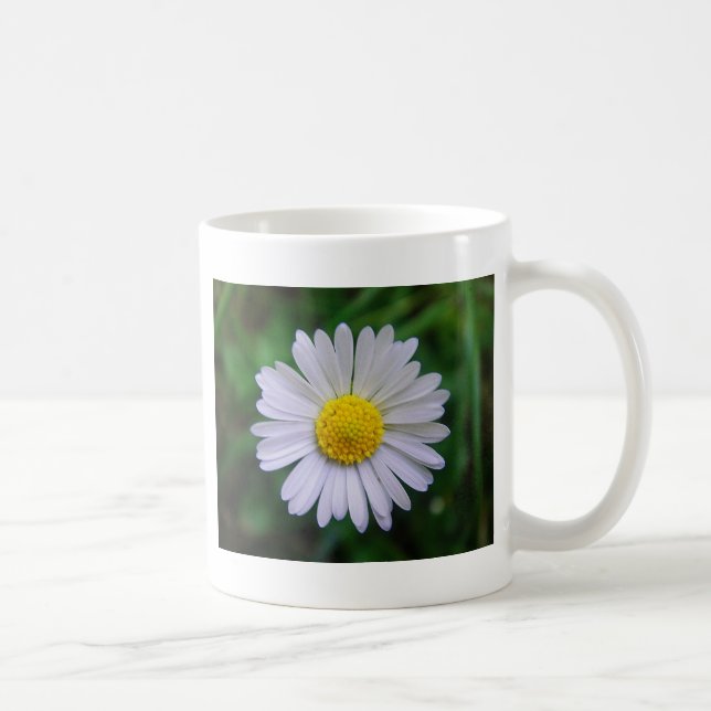 Hellgelb-weiß Kaffeetasse (Rechts)