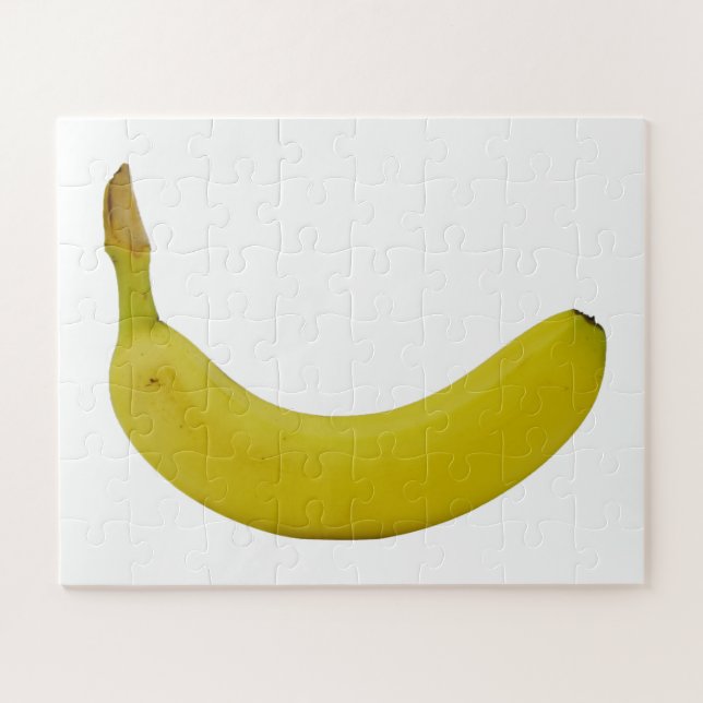 Hellgelbe Banane Puzzle (Horizontal)
