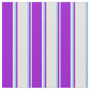 Hellgelbe, dunkle Violetten und helle blaue Linien Stoff