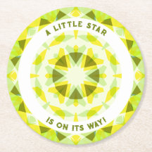 Hellgelbe grüne Star-Genitaldusche