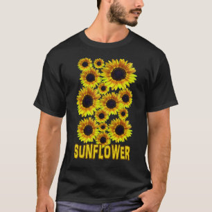 Hellgelbe Sonnenblume - T-Shirt