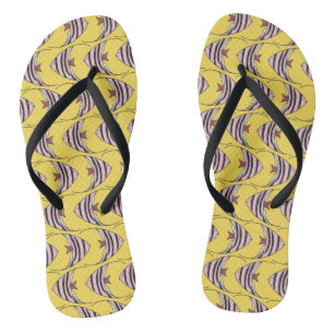 Hellgelber Engelfisch Flip Flops