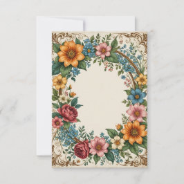 Hellgelber Hintergrund Bouquet von Blume Hochzeit Einladung