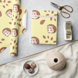 Hellgelbes, nahtloses Schleifpapier Gemütlicher Ig Geschenkpapier