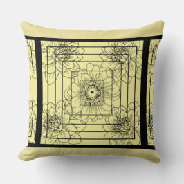 Hellgestreifte Florah Kissen