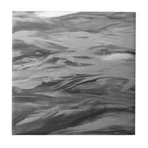 Hellgrau Abstraktes Cooles Muster Moderne Keramik  Fliese