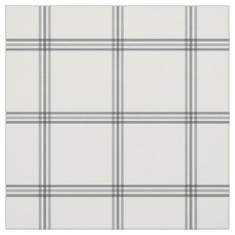 Hellgrau Kariert Stoff