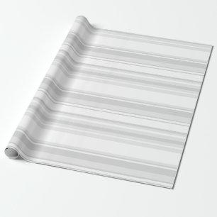 Hellgraue Streifen Geschenkpapier