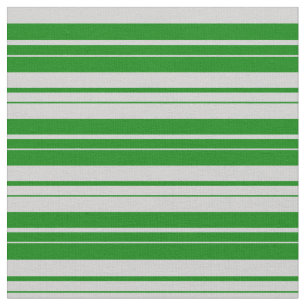 Hellgraue und grüne Streifen Stoff