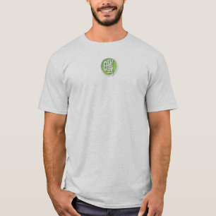Hellgraues das XL-T-Shirt der Männer T-Shirt