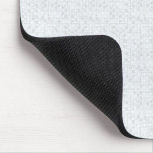 Hellgraues geometrisches Blumenmuster Moderne So Mousepad