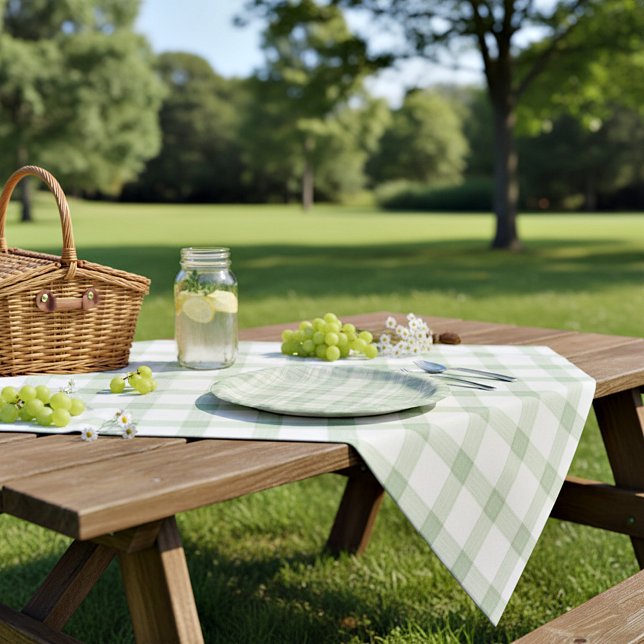 Hellgrün kariert pappteller (Von Creator hochgeladen)