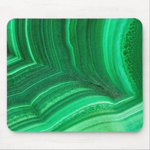 Hellgrün Malachite Mineral Mousepad