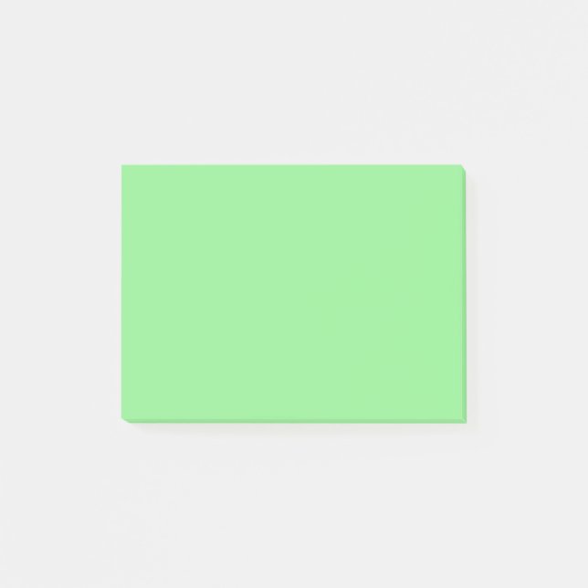 hellgrün post-it klebezettel (Vorderseite)