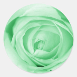 hellgrün runder aufkleber