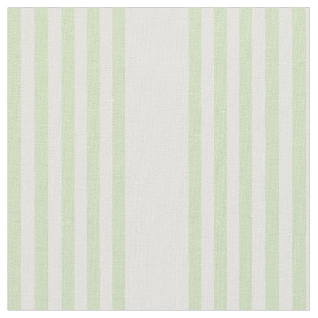 Hellgrün und beige, fünf Streifen Stoff (Nahaufnahme)