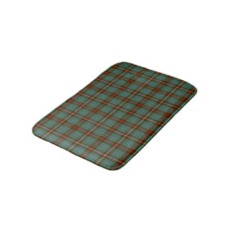 Hellgrün und braun Fraser Clan Jagd Tartan Badematte