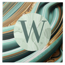 Hellgrüne Marmorplatte